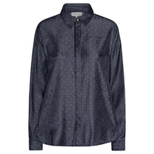 Indlæs billede til gallerivisning CONTINUE BLOUSE ELINOR STUDS DARK BLUE
