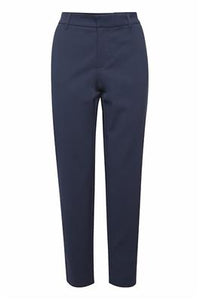 PULZ BINDY PANT ANKL. SKINNY LEG DARK BLUE