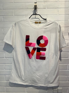 BOHO LOVE T-SHIRT MED LOVE