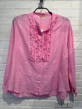 Indlæs billede til gallerivisning BOHO LOVE BLOUSE MED FLÆS PINK
