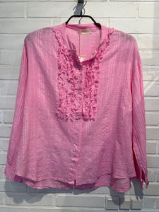 BOHO LOVE BLOUSE MED FLÆS PINK