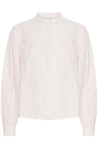 PULZ SHIRT MACI ROSA/HVID