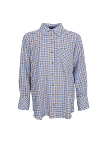 BLACK COLOUR SHIRT WALTER CHEQUERED L:BLUE