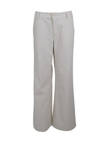 BLACK COLOUR BOX PANT OFF WHITE 40310